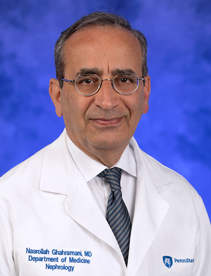 A head-and-shoulders professional photo of Nasrollah Ghahramani, MD, MS