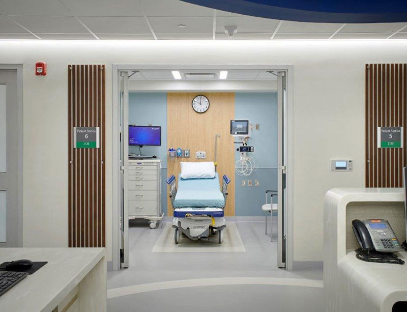 Penn State Health Endoscopy Center patient bay