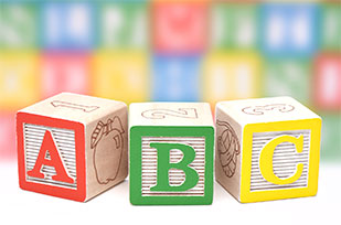 ABC wooden blocks 