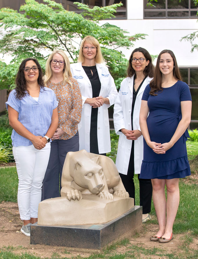 Penn State Health multidisciplinary facial nerve team.