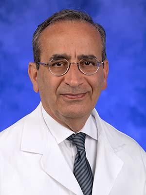 Nasrollah Ghahramani, MD, in a professional head and shoulders photograph. 