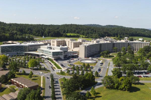 Milton S. Hershey Medical aerial campus photo