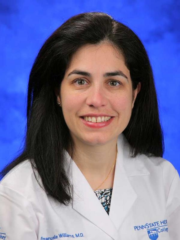 A head-and-shoulders photo of Emmanuelle D. Williams, MD