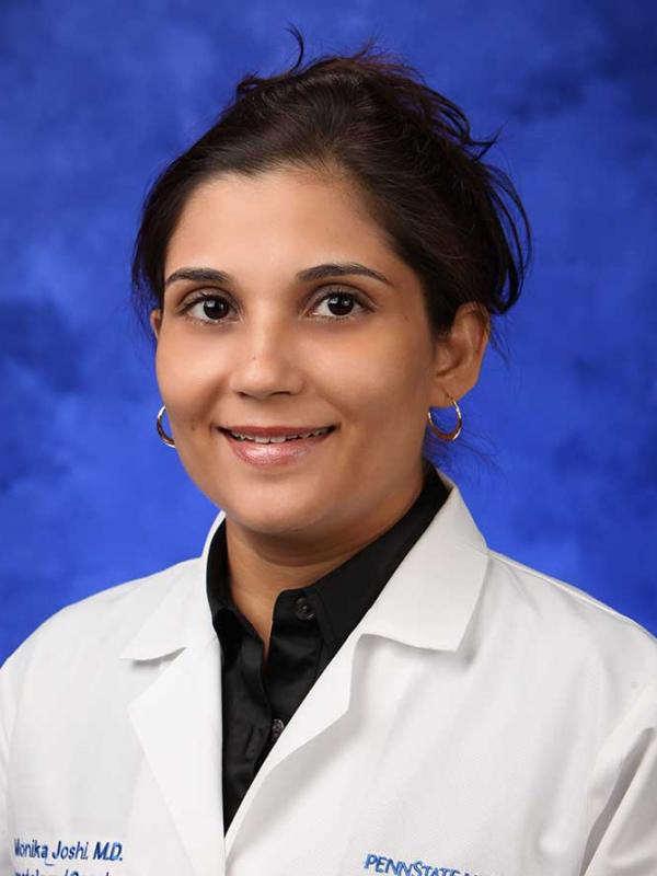 A head-and-shoulders photo of Monika D. Joshi, MD, MRCP