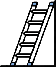 Icon of a ladder