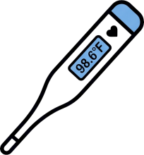 Icon of a thermometer